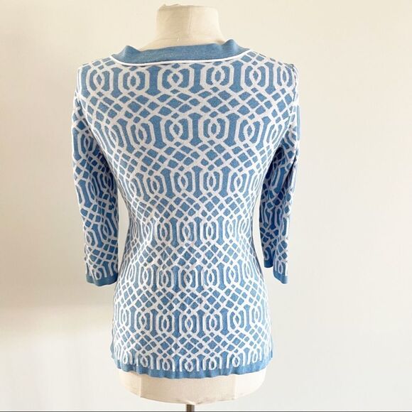 J. McLaughlin V-neck Sweater Pull Over Top Small - Picture 7 of 8